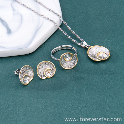 Jewelry Sets Ring Earrings Bangle Pendant